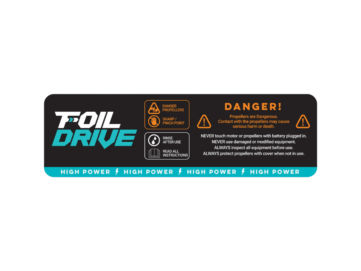 HIGH POWER MOTOR PROTECTION STICKER