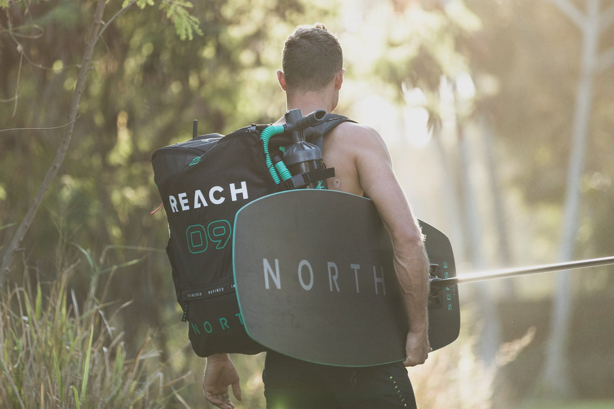North Sense foilboard in actie