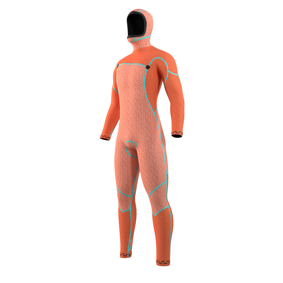 Voltt Hooded Fullsuit 6/4/3mm Fzip