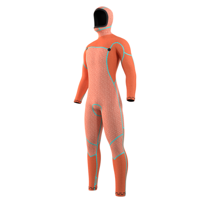 Voltt Hooded Fullsuit 6/4/3mm Fzip