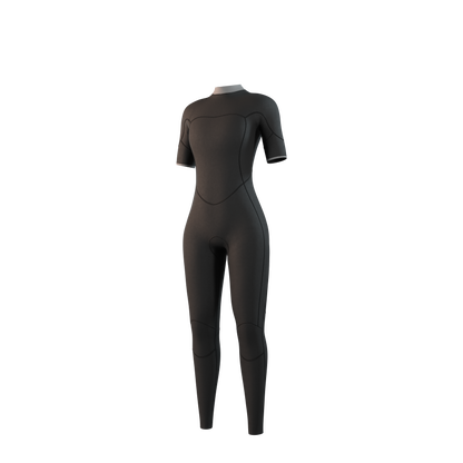 Brand Shortarm 3/2mm Bzip Flatlock Women