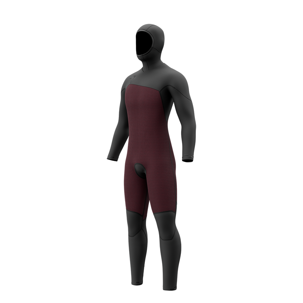 Motion Hooded Fullsuit 5/3mm Fzip