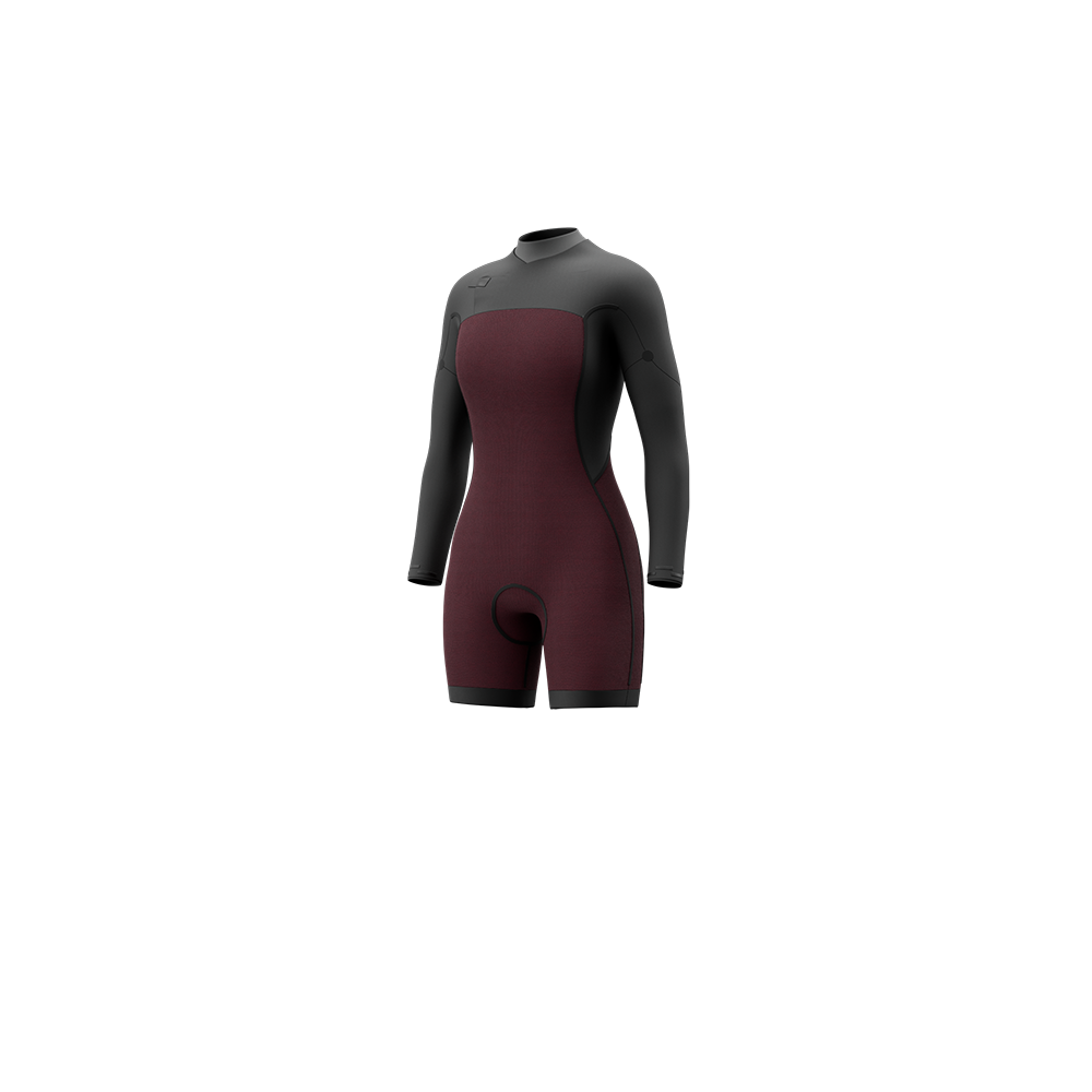 Haven Longarm Shorty 3/2mm Double Fzip Women