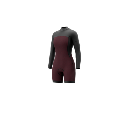 Haven Longarm Shorty 3/2mm Double Fzip Women