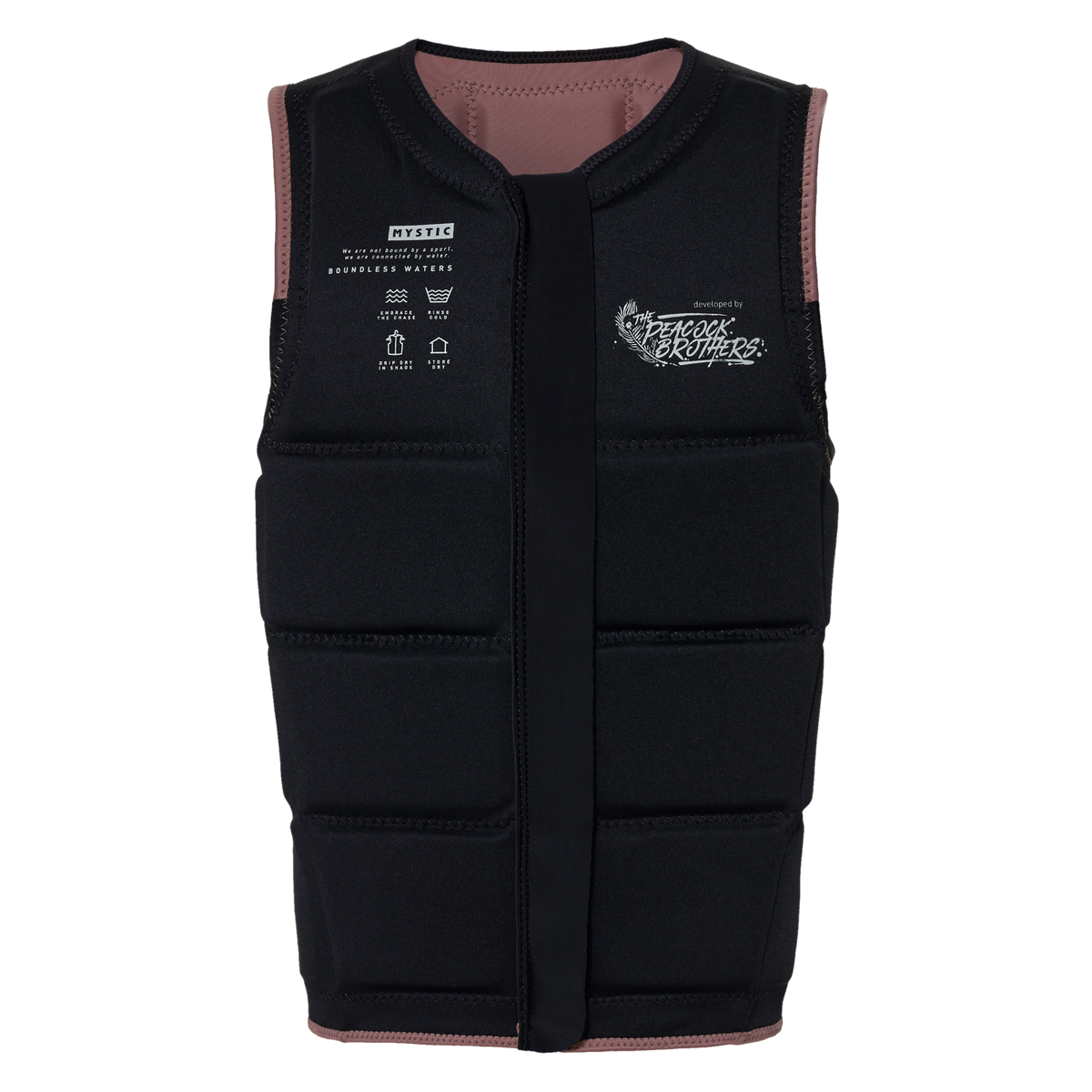 Peacock Impact Vest Fzip Wake
