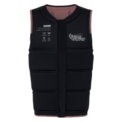 Peacock Impact Vest Fzip Wake