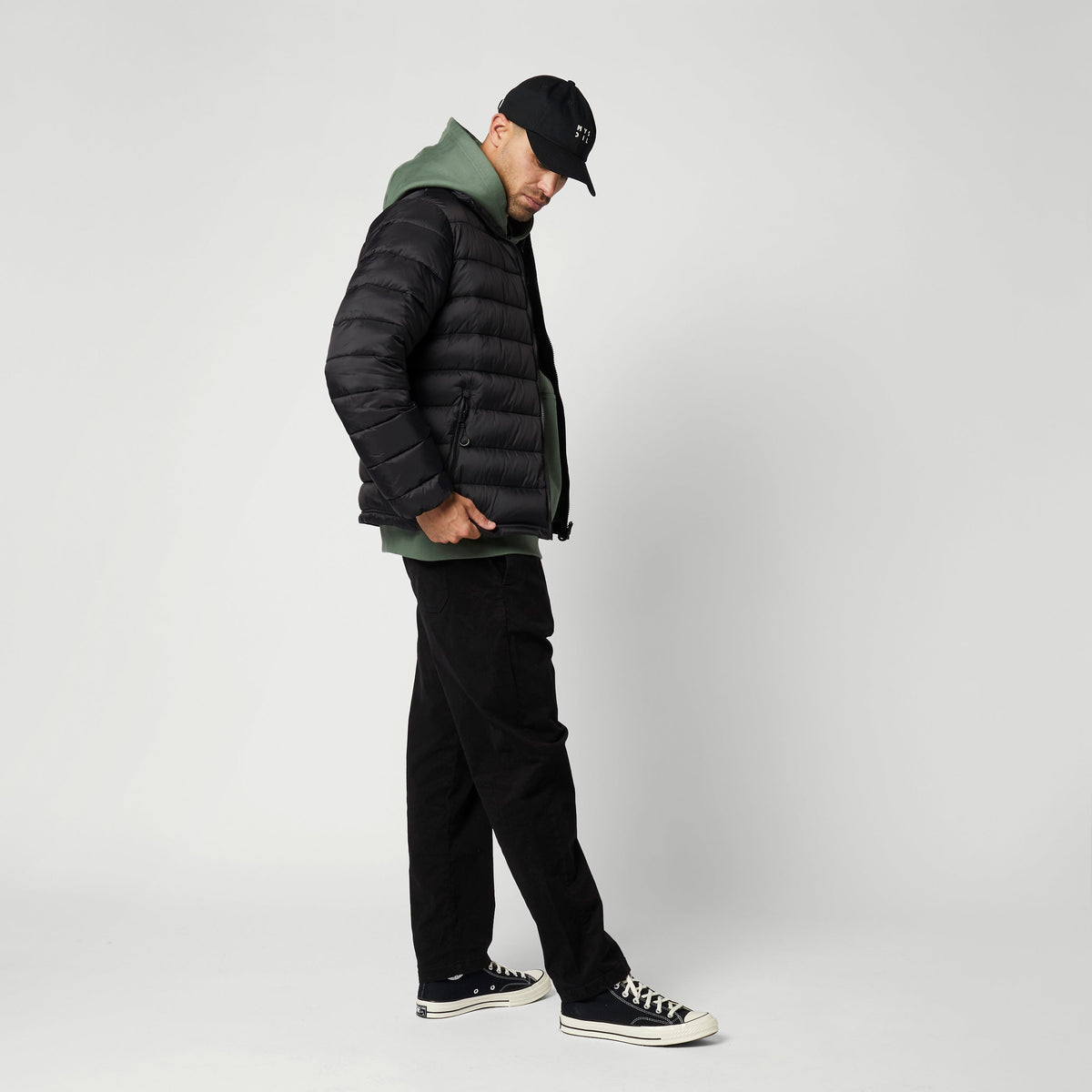 Quilted Midlayer Jacket