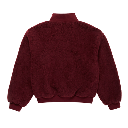 Teddy Zip Up Sweat Women