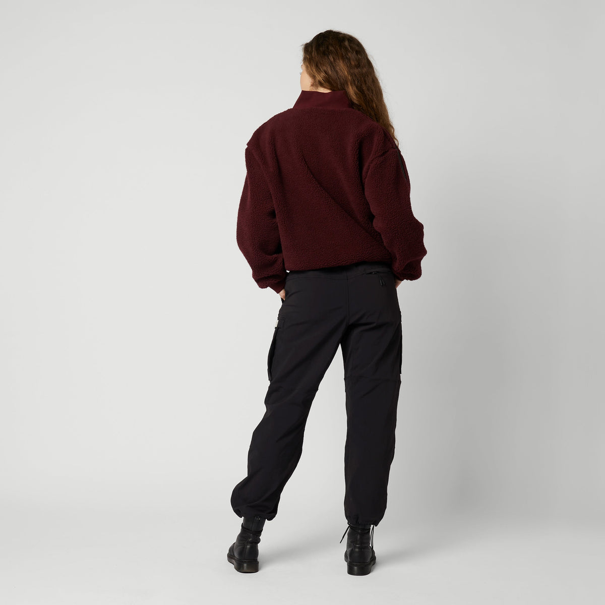 Teddy Zip Up Sweat Women