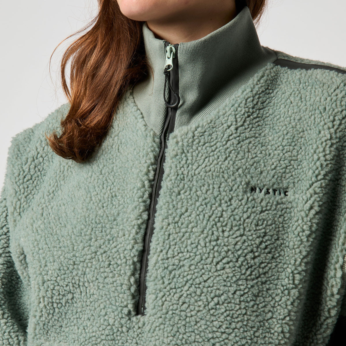 Teddy Zip Up Sweat Women