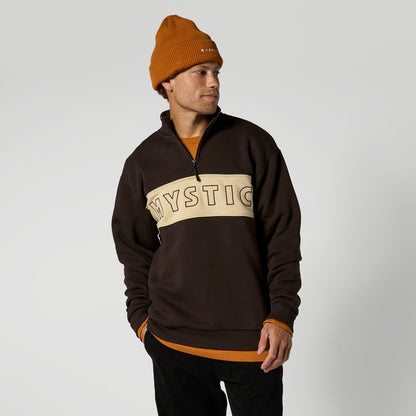 Slate Half Zip Sweat