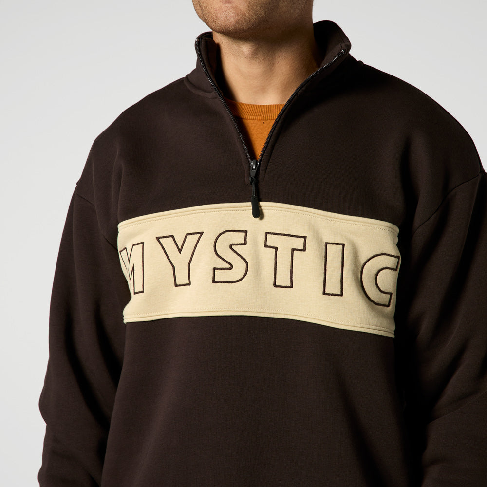 Slate Half Zip Sweat