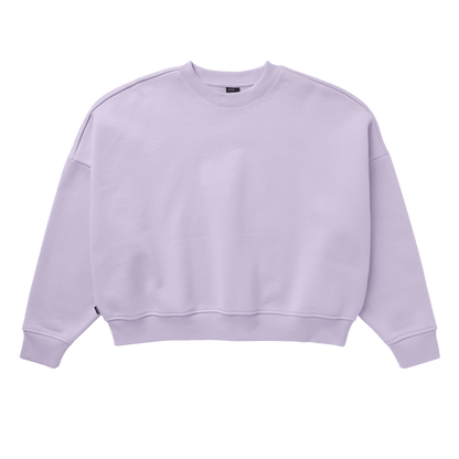Dropped Shoulder Crew Sweat Women